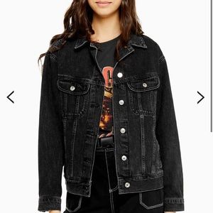 TOPSHOP Oversized Denim Jacket